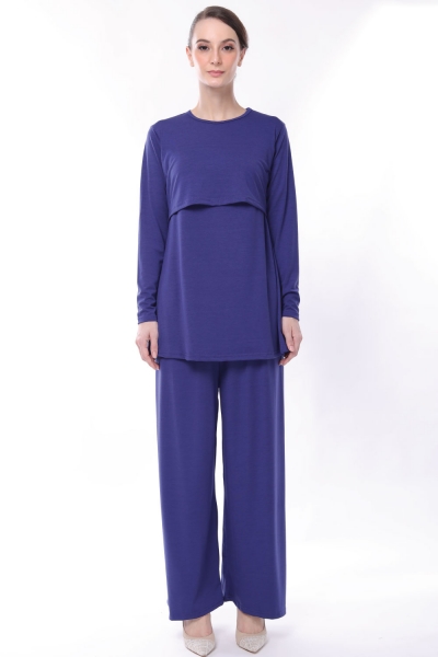 Pyjamas Maternity in Blue Indigo Pyjamas Maternity in Blue Indigo